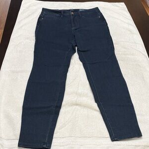Women’s J. Jill high rise dark blue jeans